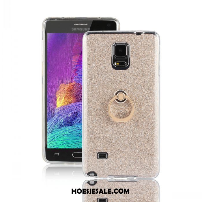 Samsung Galaxy Note 4 Hoesje Mobiele Telefoon Roze Ring Wit Bescherming Online