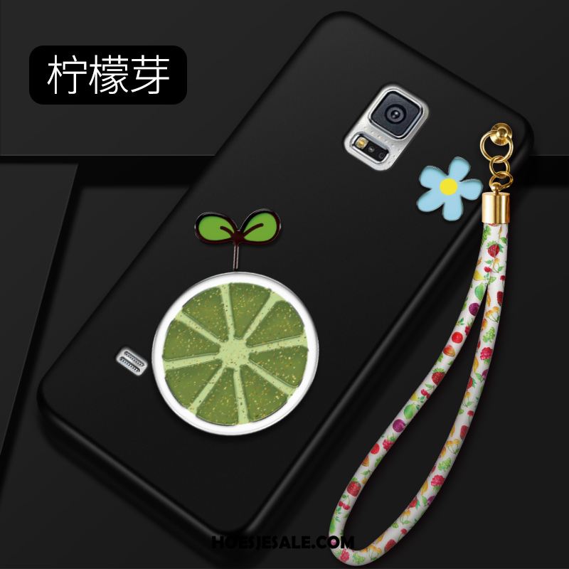 Samsung Galaxy Note 4 Hoesje Mobiele Telefoon Ster Groen Hoes Hanger Goedkoop