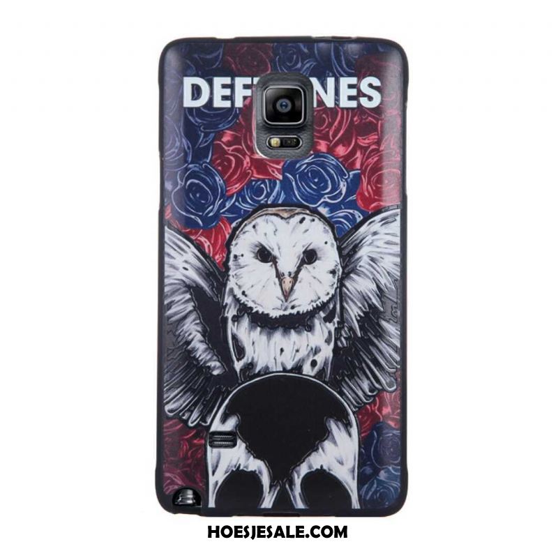 Samsung Galaxy Note 4 Hoesje Purper Bescherming Hoes Spotprent Mobiele Telefoon Winkel