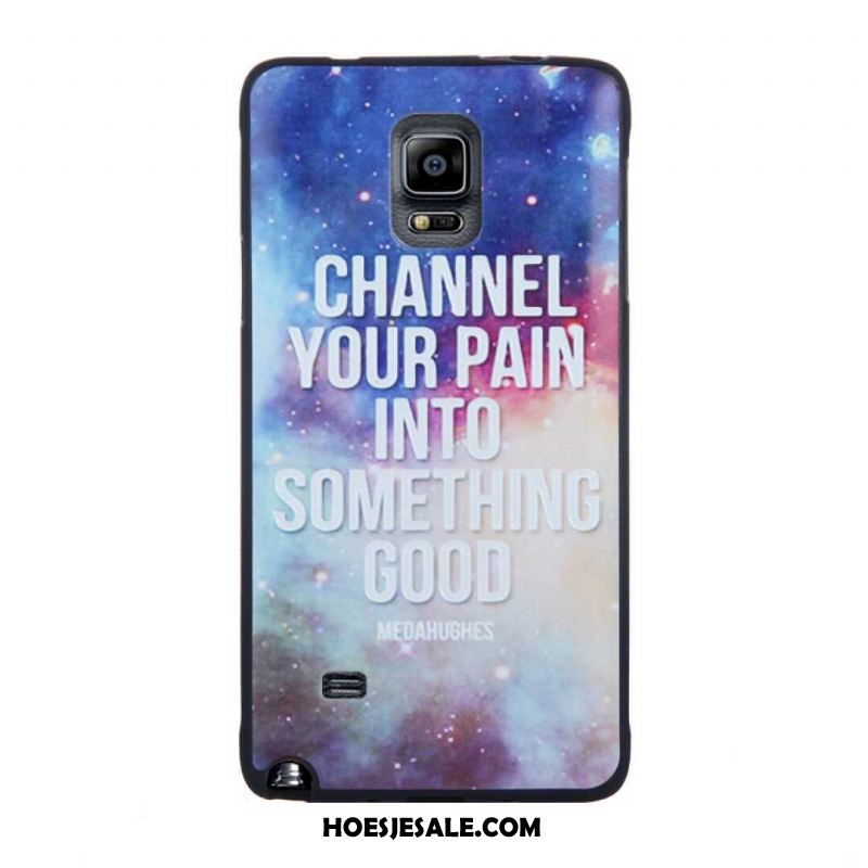 Samsung Galaxy Note 4 Hoesje Purper Bescherming Hoes Spotprent Mobiele Telefoon Winkel