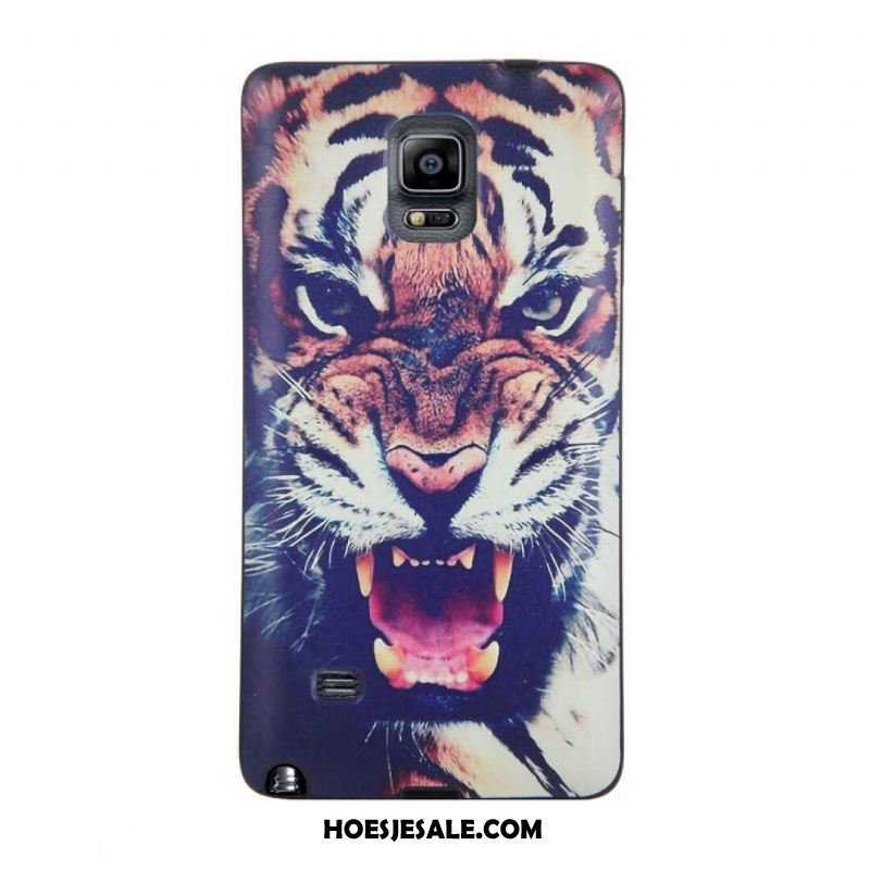 Samsung Galaxy Note 4 Hoesje Purper Bescherming Hoes Spotprent Mobiele Telefoon Winkel