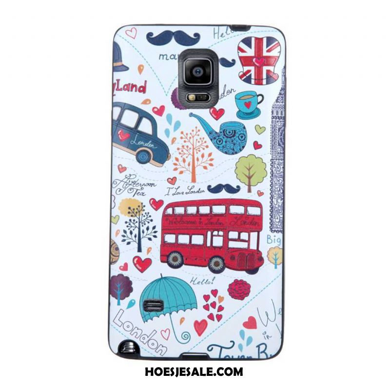 Samsung Galaxy Note 4 Hoesje Purper Bescherming Hoes Spotprent Mobiele Telefoon Winkel