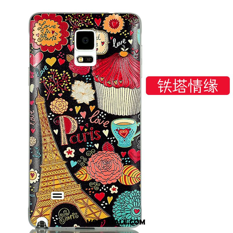 Samsung Galaxy Note 4 Hoesje Schrobben Achterklep Scheppend Bescherming Groen Online