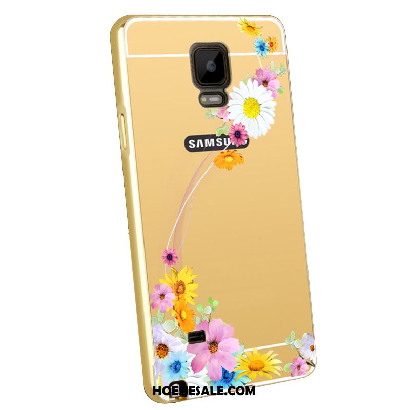 Samsung Galaxy Note 4 Hoesje Ster Metaal Bescherming Spiegel Plating Kopen