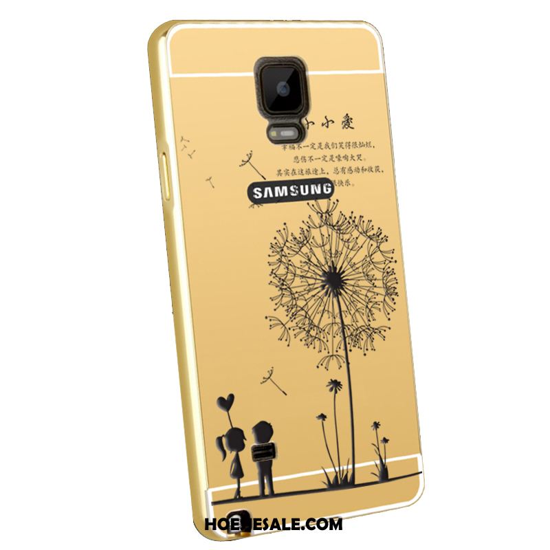 Samsung Galaxy Note 4 Hoesje Ster Metaal Bescherming Spiegel Plating Kopen