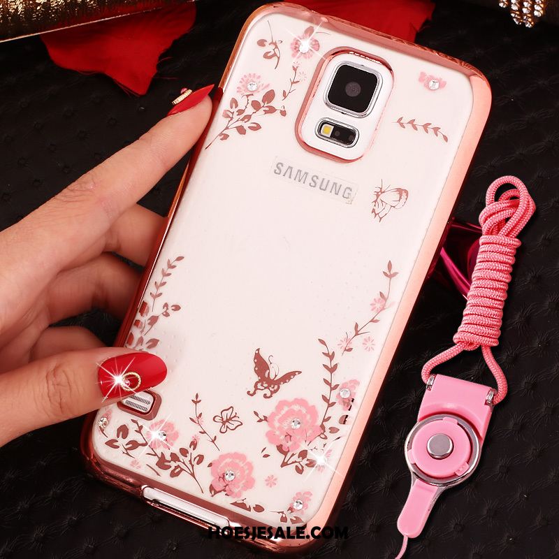 Samsung Galaxy Note 4 Hoesje Ster Mobiele Telefoon Rose Goud Mooie Hanger Kopen