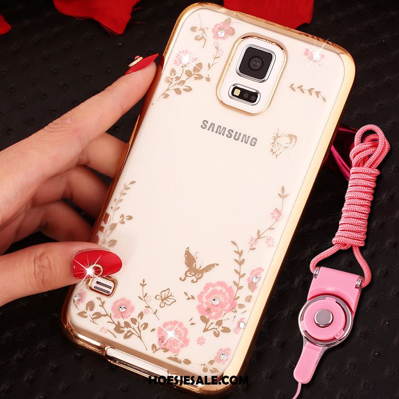 Samsung Galaxy Note 4 Hoesje Ster Mobiele Telefoon Rose Goud Mooie Hanger Kopen