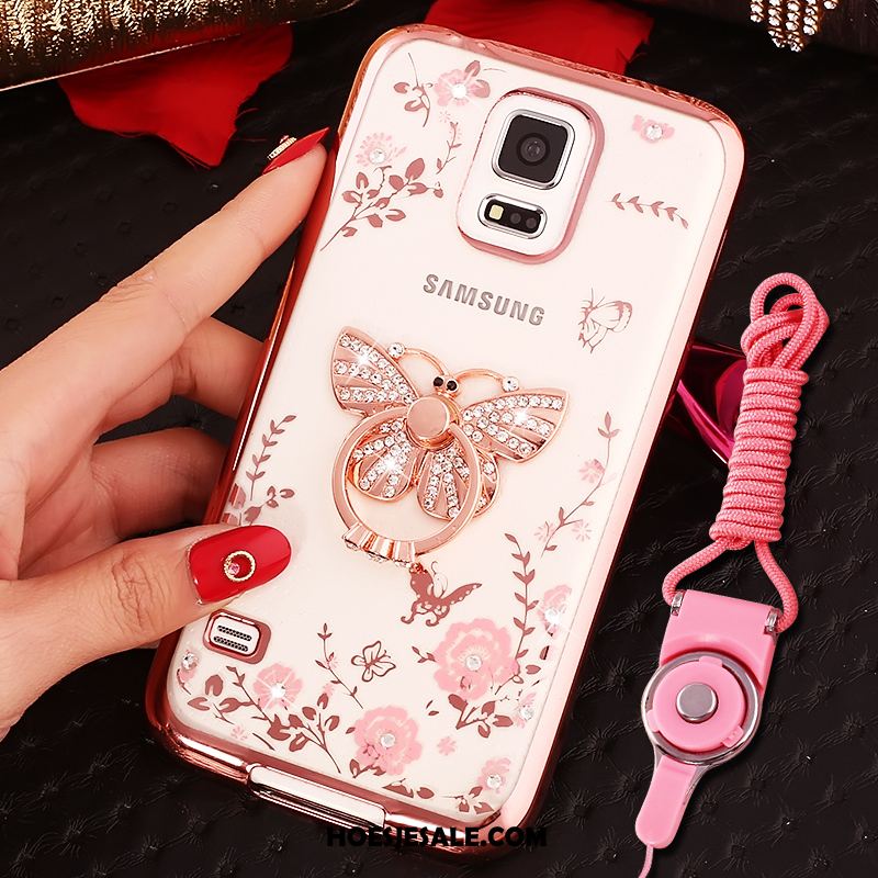 Samsung Galaxy Note 4 Hoesje Ster Mobiele Telefoon Rose Goud Mooie Hanger Kopen