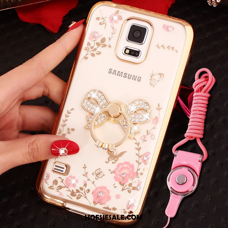 Samsung Galaxy Note 4 Hoesje Ster Mobiele Telefoon Rose Goud Mooie Hanger Kopen