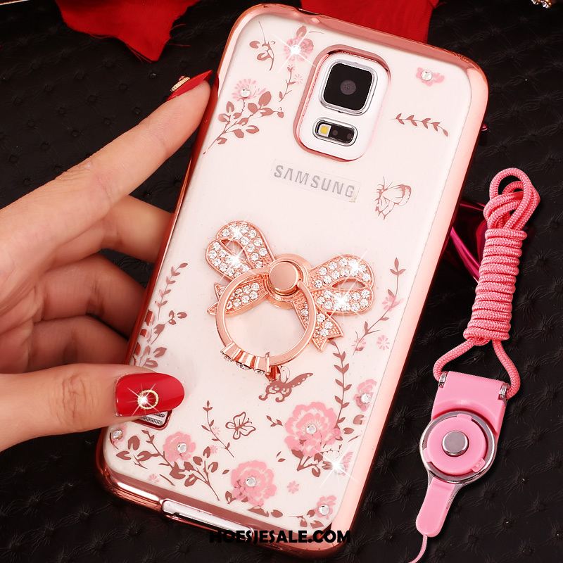 Samsung Galaxy Note 4 Hoesje Ster Mobiele Telefoon Rose Goud Mooie Hanger Kopen
