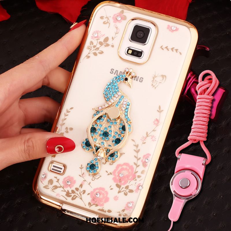 Samsung Galaxy Note 4 Hoesje Ster Mobiele Telefoon Rose Goud Mooie Hanger Kopen