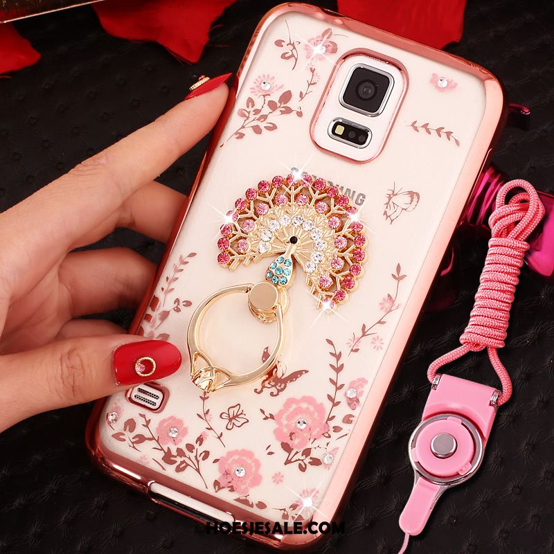 Samsung Galaxy Note 4 Hoesje Ster Mobiele Telefoon Rose Goud Mooie Hanger Kopen