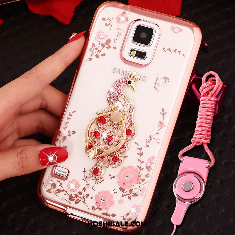 Samsung Galaxy Note 4 Hoesje Ster Mobiele Telefoon Rose Goud Mooie Hanger Kopen