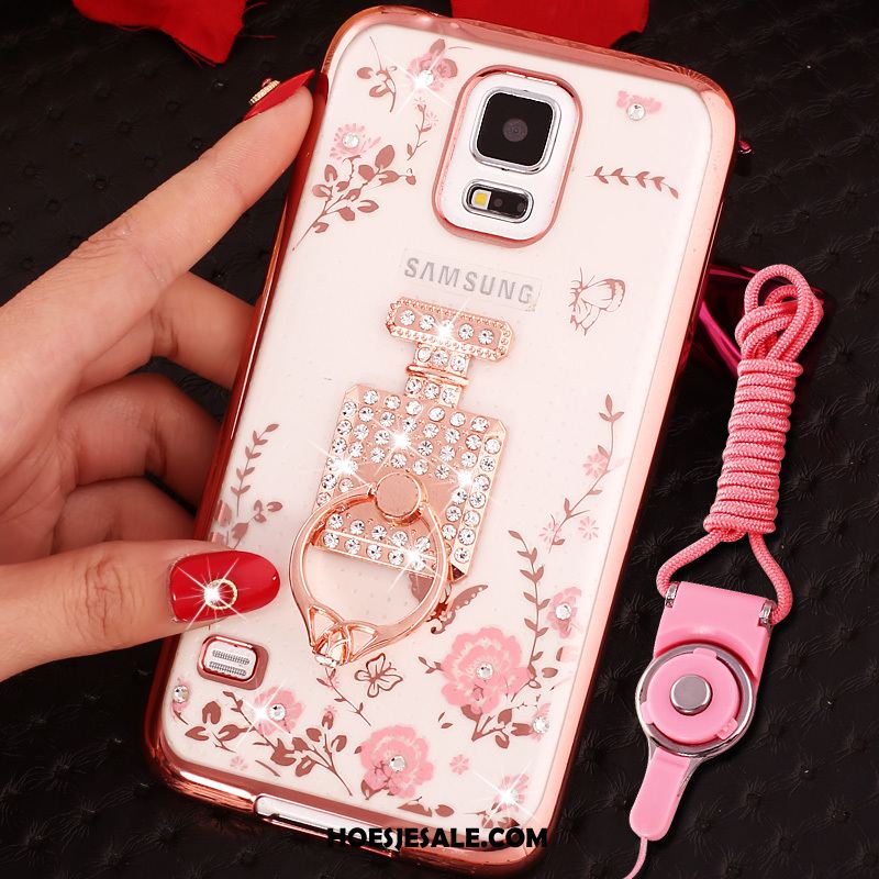 Samsung Galaxy Note 4 Hoesje Ster Mobiele Telefoon Rose Goud Mooie Hanger Kopen