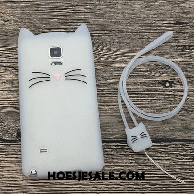 Samsung Galaxy Note 4 Hoesje Ster Scheppend Mobiele Telefoon Siliconen Blauw Goedkoop