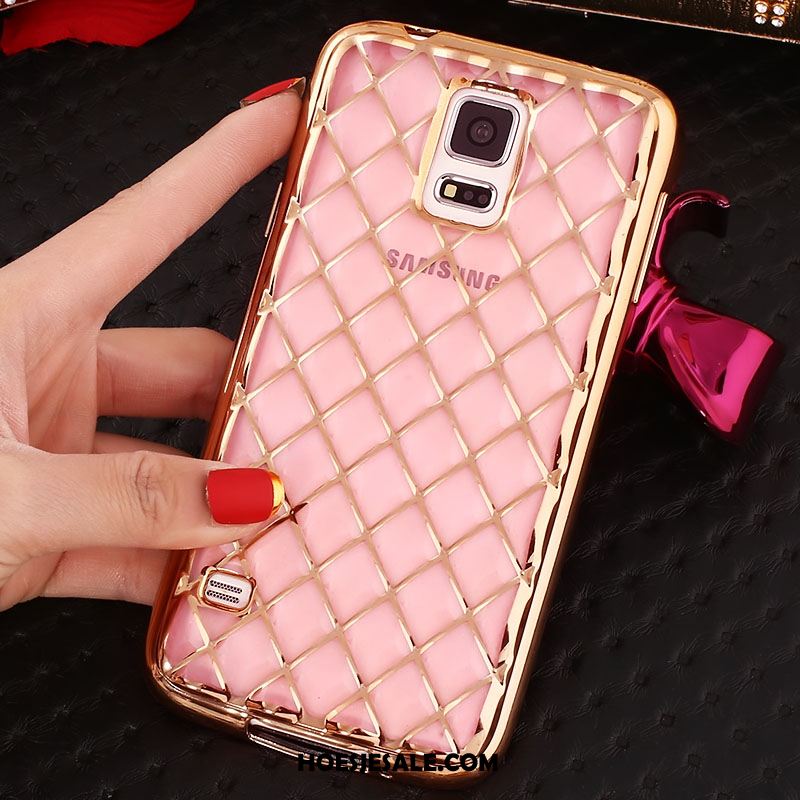 Samsung Galaxy Note 4 Hoesje Strass Hoes Zacht Roze Bescherming Korting