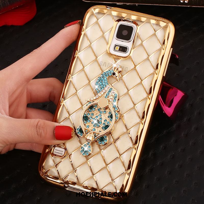 Samsung Galaxy Note 4 Hoesje Strass Hoes Zacht Roze Bescherming Korting