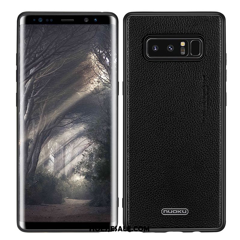 Samsung Galaxy Note 8 Hoesje All Inclusive Mobiele Telefoon Echt Leer Zacht Trend Goedkoop