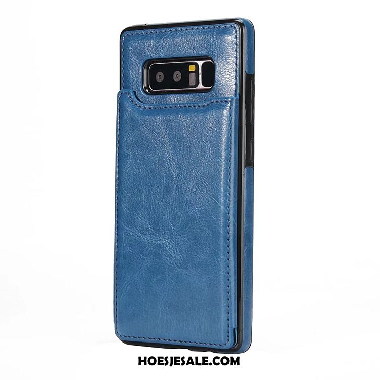 Samsung Galaxy Note 8 Hoesje Anti-fall Leren Etui All Inclusive Ster Folio Kopen