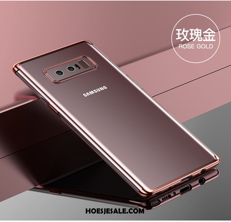 Samsung Galaxy Note 8 Hoesje Blauw Mobiele Telefoon Hoes Doorzichtig Ster Online