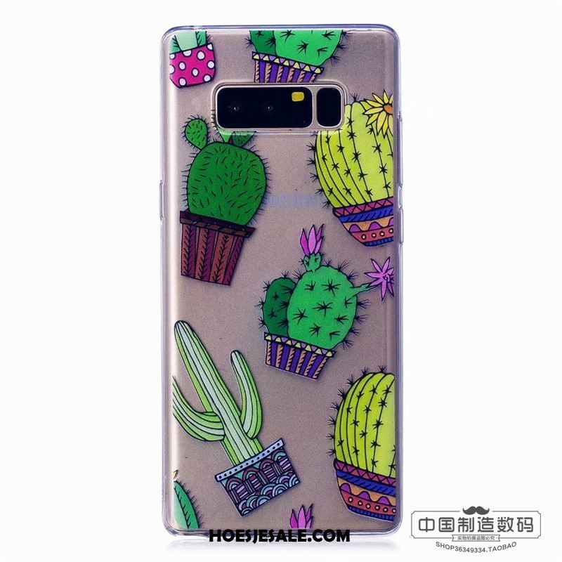 Samsung Galaxy Note 8 Hoesje Kleur Zacht Hoes Mobiele Telefoon Trendy Merk Kopen