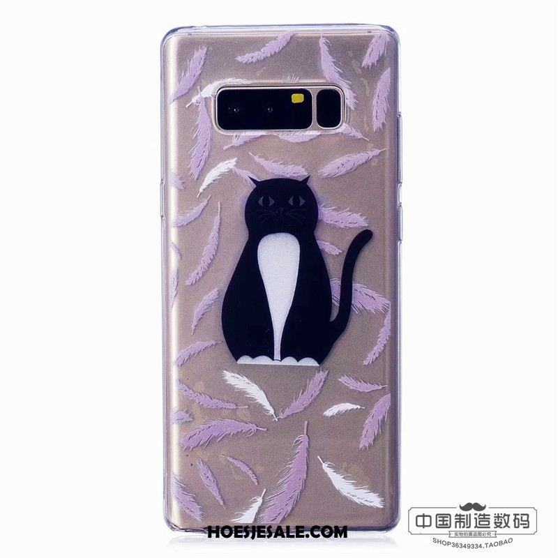 Samsung Galaxy Note 8 Hoesje Kleur Zacht Hoes Mobiele Telefoon Trendy Merk Kopen