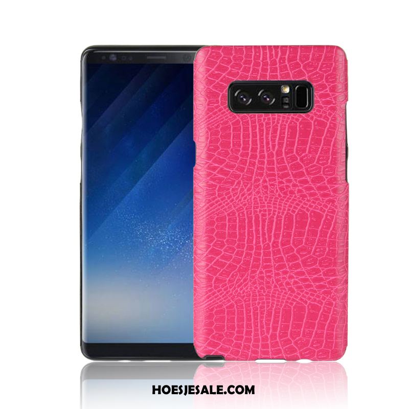 Samsung Galaxy Note 8 Hoesje Leren Etui Ster Blauw Bescherming Mobiele Telefoon Kopen