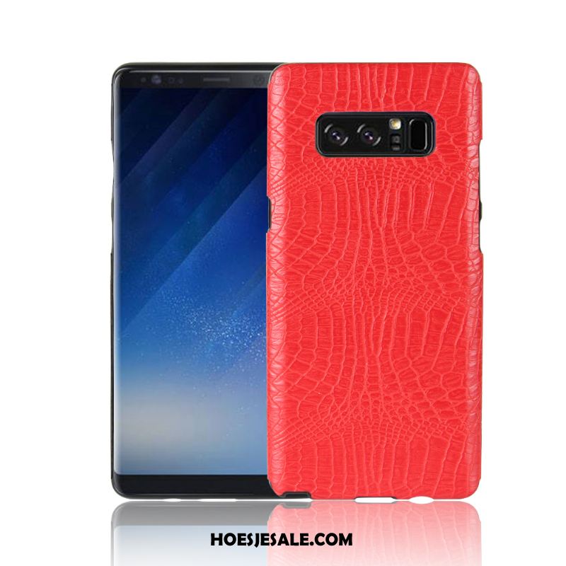 Samsung Galaxy Note 8 Hoesje Leren Etui Ster Blauw Bescherming Mobiele Telefoon Kopen