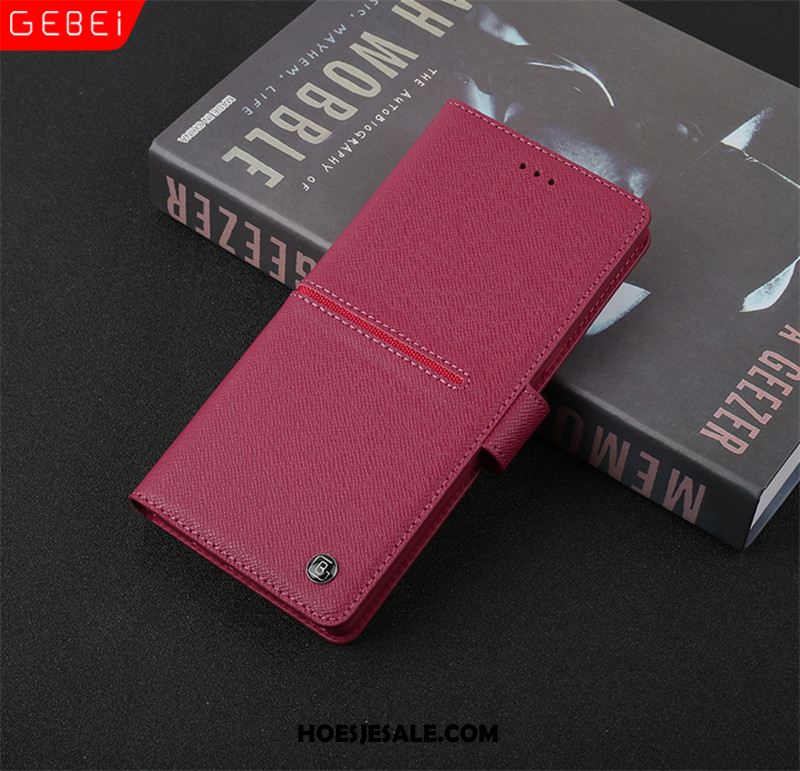 Samsung Galaxy Note 8 Hoesje Mobiele Telefoon Anti-fall Hoes Leren Etui Portemonnee Goedkoop