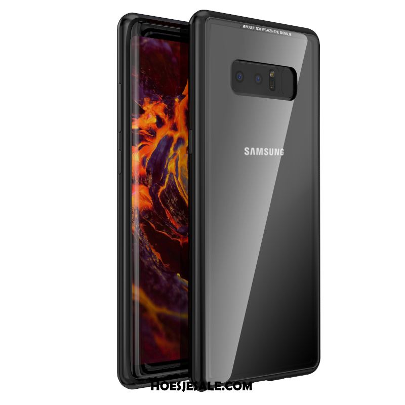 Samsung Galaxy Note 8 Hoesje Persoonlijk Magnetisch All Inclusive Trendy Merk Anti-fall Online