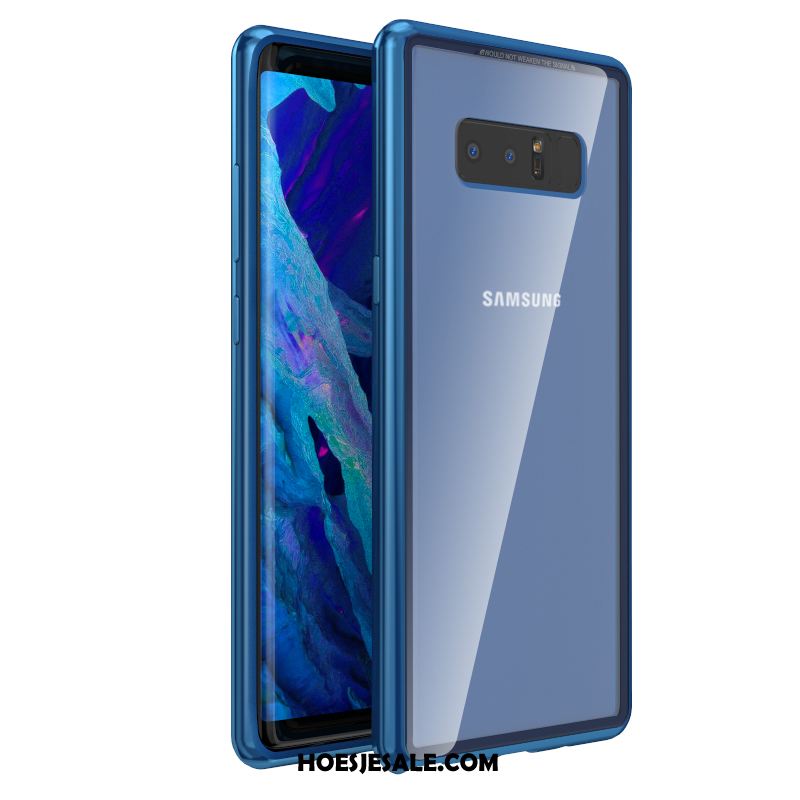 Samsung Galaxy Note 8 Hoesje Persoonlijk Magnetisch All Inclusive Trendy Merk Anti-fall Online