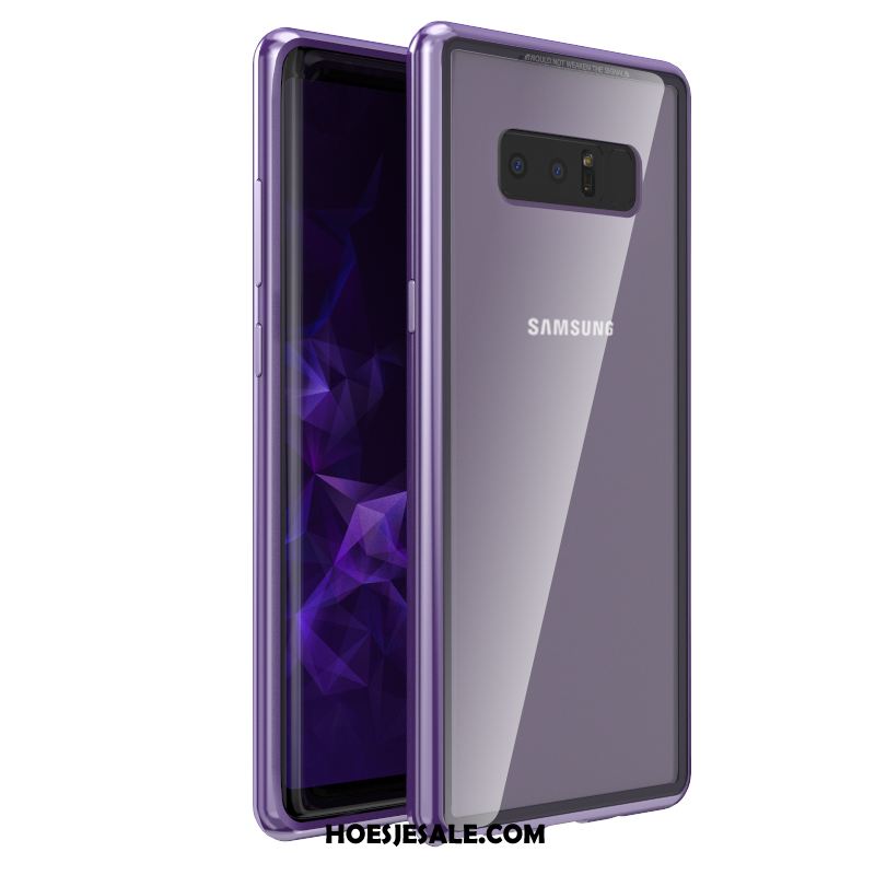 Samsung Galaxy Note 8 Hoesje Persoonlijk Magnetisch All Inclusive Trendy Merk Anti-fall Online