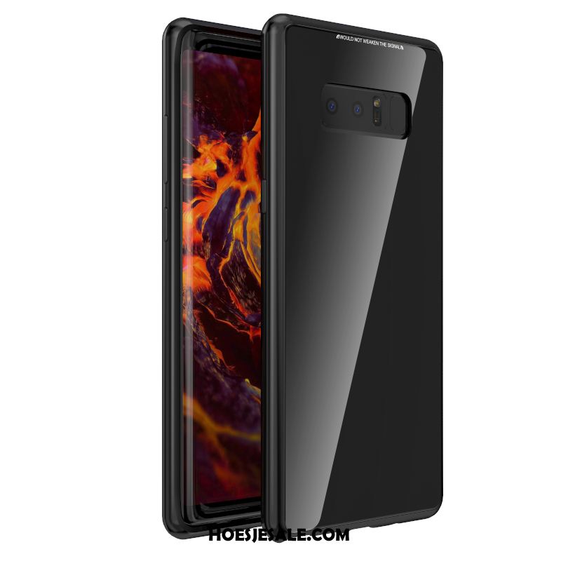 Samsung Galaxy Note 8 Hoesje Persoonlijk Magnetisch All Inclusive Trendy Merk Anti-fall Online