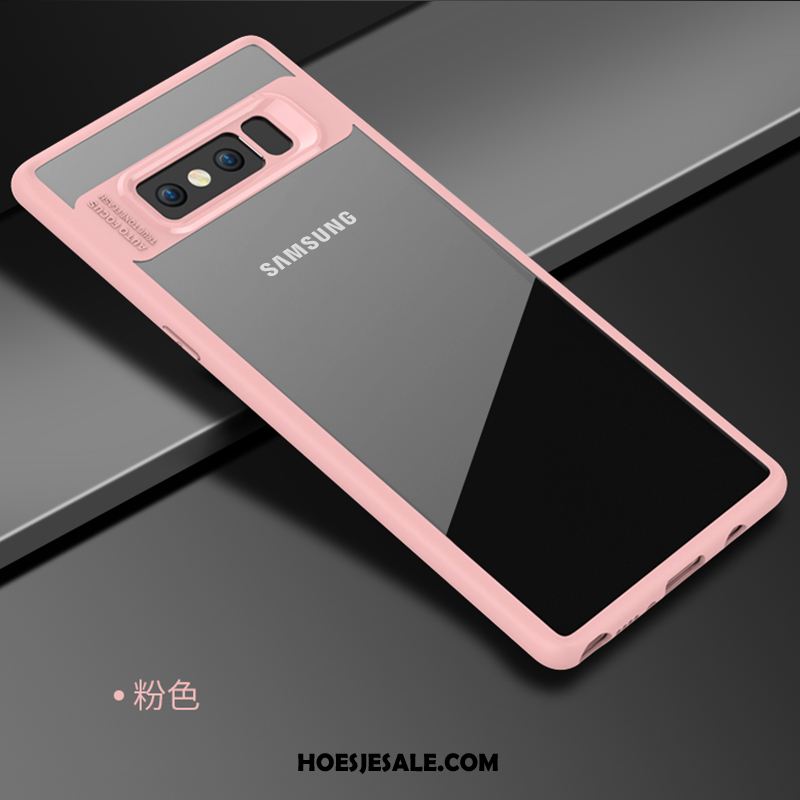Samsung Galaxy Note 8 Hoesje Rood Mobiele Telefoon Hoes Nieuw Ster Korting