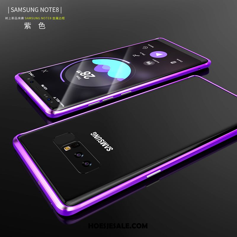 Samsung Galaxy Note 8 Hoesje Scheppend Hanger Dun Mobiele Telefoon Purper Online