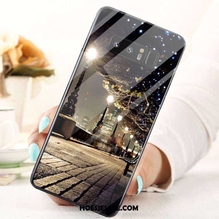 Samsung Galaxy Note 8 Hoesje Ster Mobiele Telefoon Roze Hemming Anti-fall Kopen