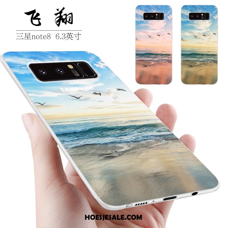 Samsung Galaxy Note 8 Hoesje Zacht Anti-fall Siliconen Hoes Bescherming Goedkoop