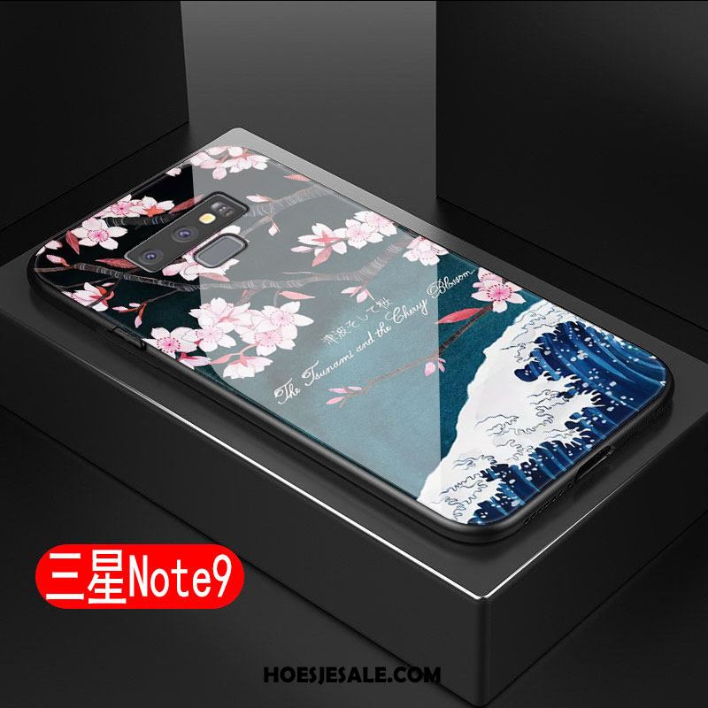 Samsung Galaxy Note 9 Hoesje Anti-fall Hemming Mobiele Telefoon Kunst Glas Online