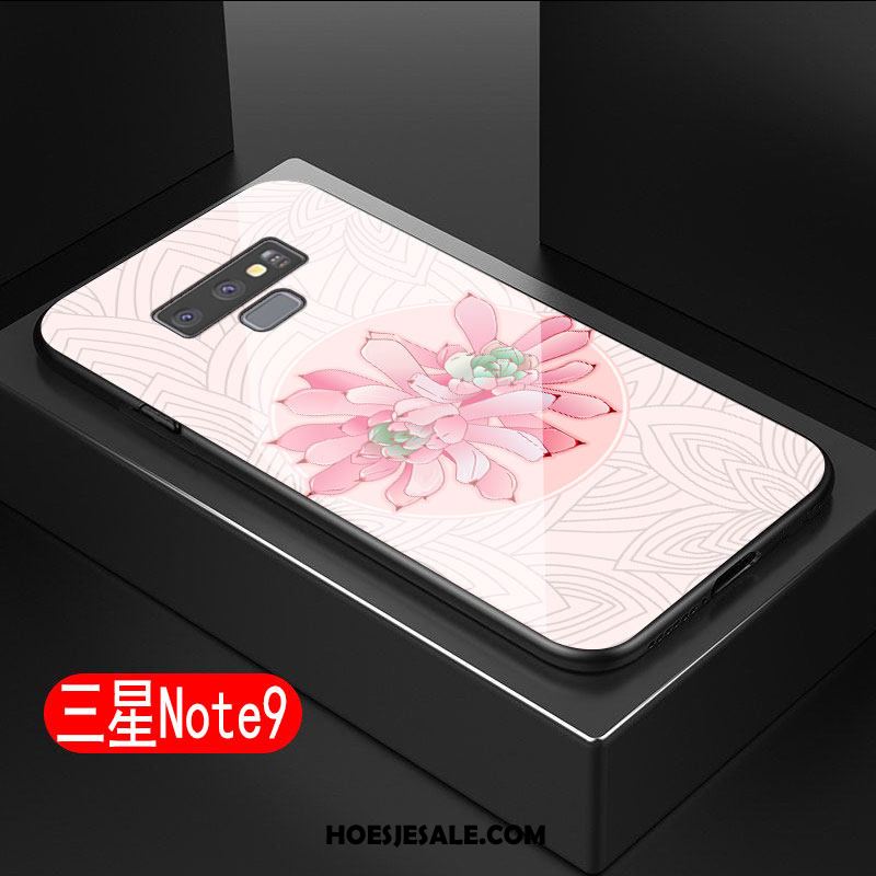 Samsung Galaxy Note 9 Hoesje Anti-fall Hemming Mobiele Telefoon Kunst Glas Online
