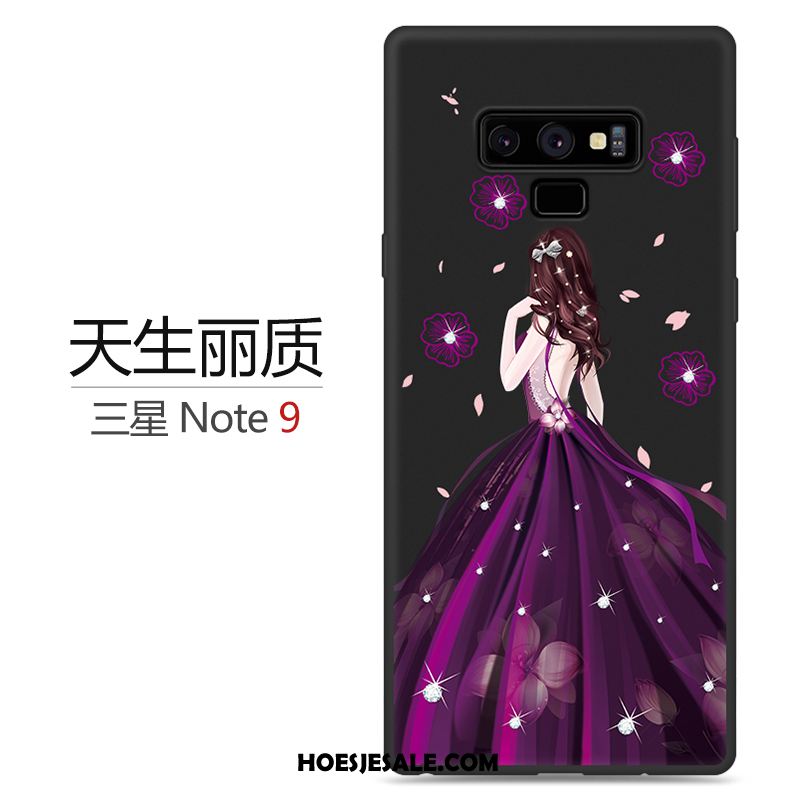 Samsung Galaxy Note 9 Hoesje Anti-fall Nieuw Rood Mobiele Telefoon Net Red Winkel