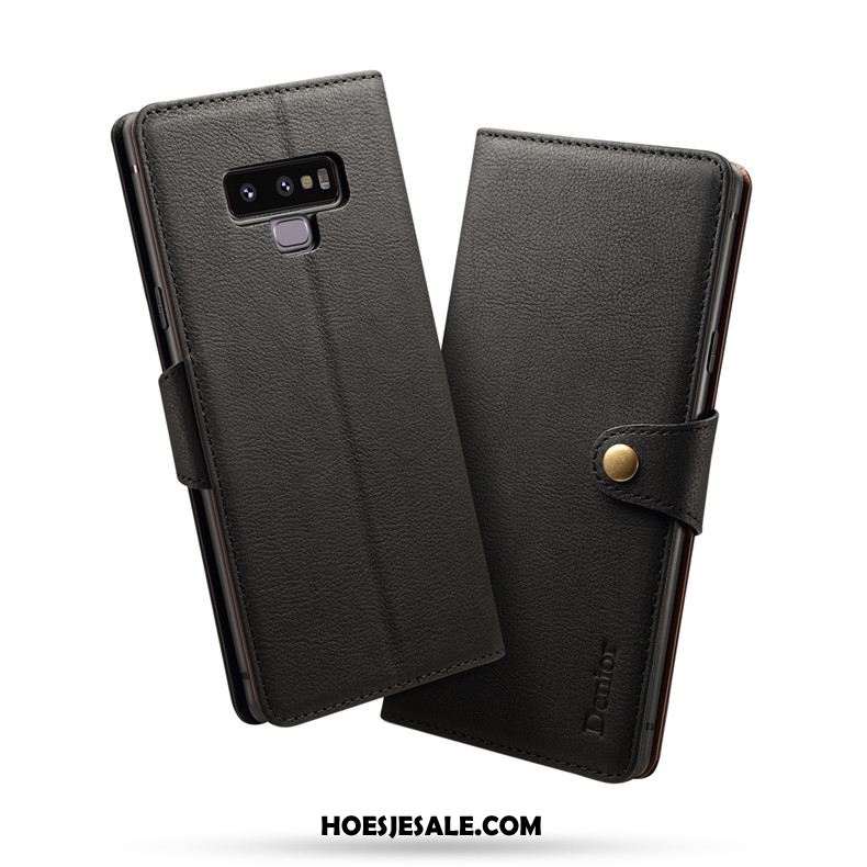 Samsung Galaxy Note 9 Hoesje Anti-fall Ster Bescherming Hoes Leer Sale