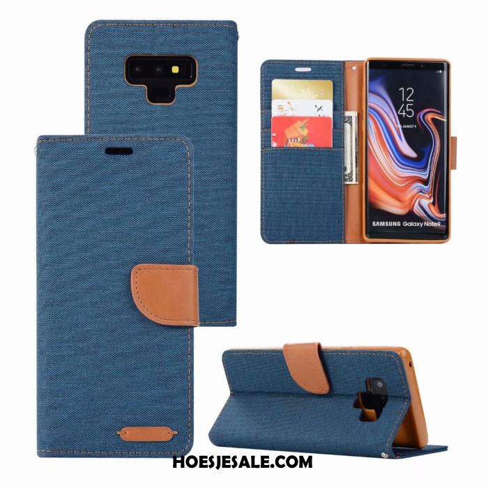 Samsung Galaxy Note 9 Hoesje Bescherming Zacht Mobiele Telefoon Folio Hoes Sale