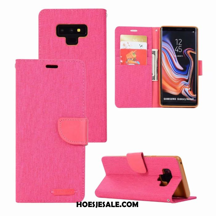 Samsung Galaxy Note 9 Hoesje Bescherming Zacht Mobiele Telefoon Folio Hoes Sale