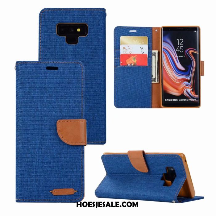 Samsung Galaxy Note 9 Hoesje Bescherming Zacht Mobiele Telefoon Folio Hoes Sale