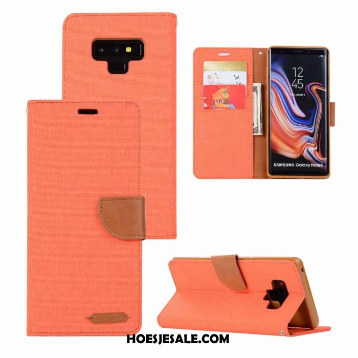 Samsung Galaxy Note 9 Hoesje Bescherming Zacht Mobiele Telefoon Folio Hoes Sale