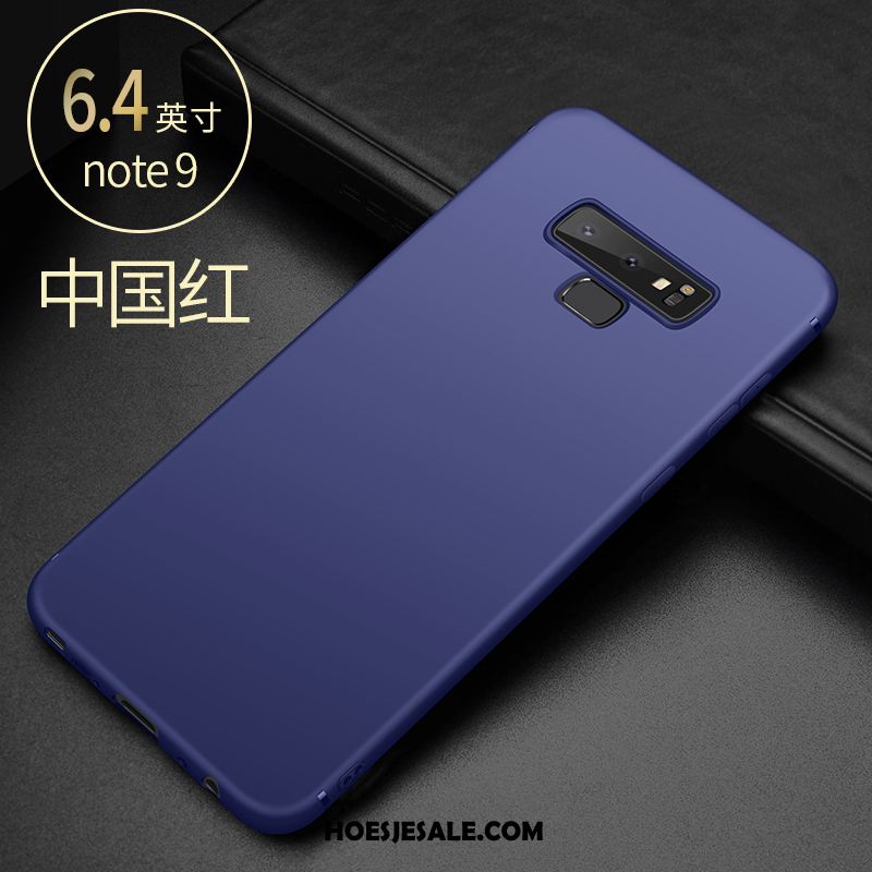 Samsung Galaxy Note 9 Hoesje Blauw Hoes Bescherming Dun Siliconen Kopen