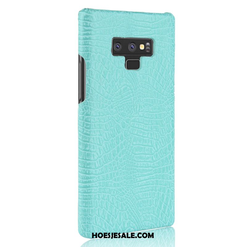 Samsung Galaxy Note 9 Hoesje Hoes Bescherming Hard Rood Leer Kopen