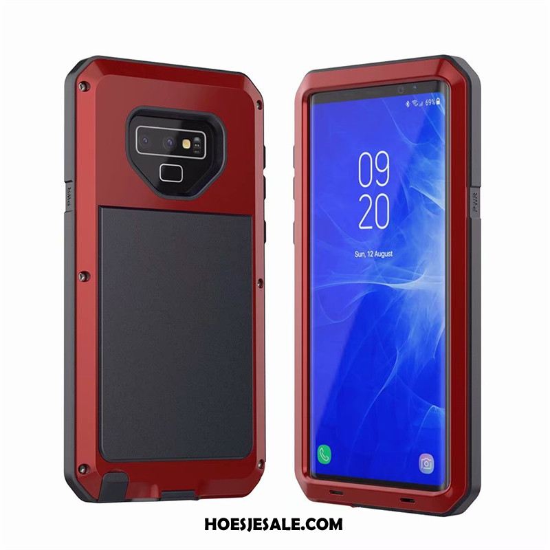 Samsung Galaxy Note 9 Hoesje Hoes Mobiele Telefoon Metaal Anti-fall All Inclusive Korting