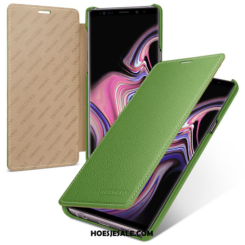 Samsung Galaxy Note 9 Hoesje Hoes Nieuw Ster Leren Etui Folio Kopen