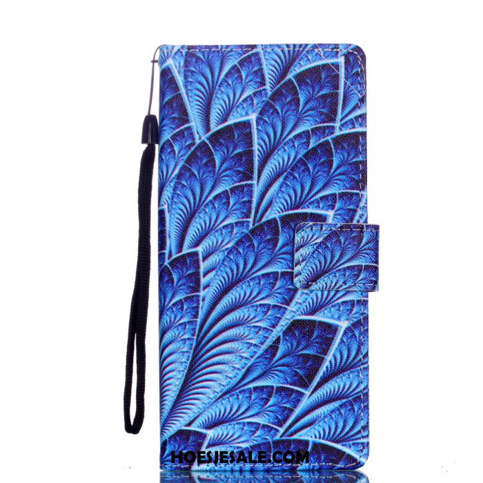 Samsung Galaxy Note 9 Hoesje Leren Etui Bescherming Kaart Roze Hoes Winkel